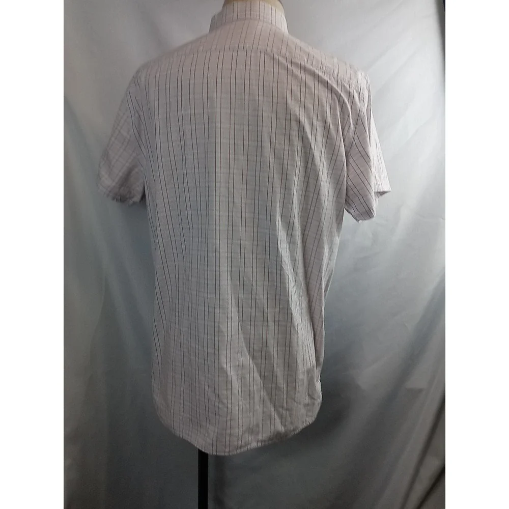 Vintage The Gap Plaid Shirt Men's Size XL Short Sleeve Button Down Gap Shirt - Picture 2 of 10